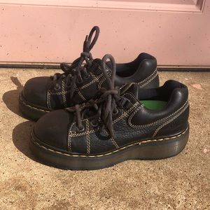 Dr Martens 9806 platform oxfords